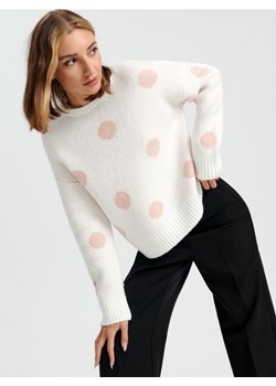 Sinsay - Sweter ze wzorem - różowy ze sklepu Sinsay w kategorii Swetry damskie - zdjęcie 168123715