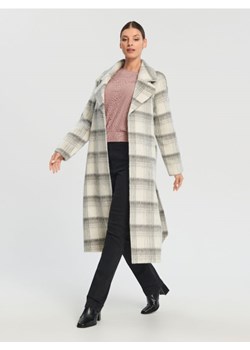 Sinsay - Płaszcz w kratę - wielobarwny ze sklepu Sinsay w kategorii Płaszcze damskie - zdjęcie 168123746