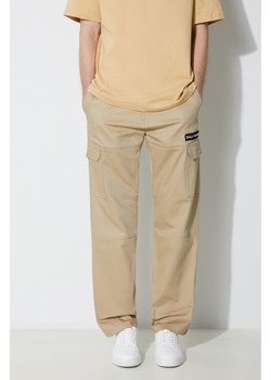 Daily Paper spodnie Ecargo męskie kolor beżowy proste 2312032 ze sklepu PRM w kategorii Spodnie męskie - zdjęcie 168126387