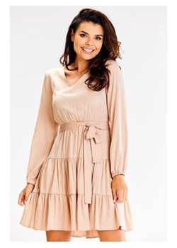 Awama Sukienka w kolorze beżowym ze sklepu Limango Polska w kategorii Sukienki - zdjęcie 168128499