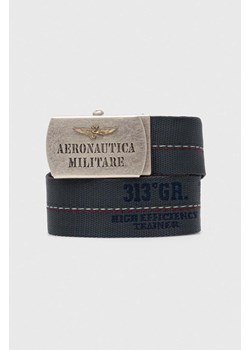 Aeronautica Militare pasek męski kolor granatowy ze sklepu ANSWEAR.com w kategorii Paski męskie - zdjęcie 168131896