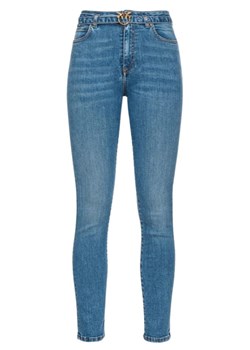 jeansy damskie pinko pden 100161 a1mp niebieskie ze sklepu Royal Shop w kategorii Jeansy damskie - zdjęcie 168132969
