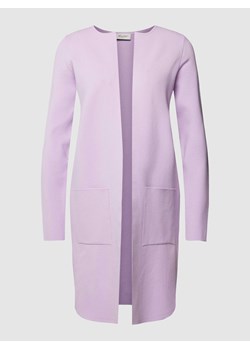 Płaszcz z nakładanymi kieszeniami w jednolitym kolorze ze sklepu Peek&Cloppenburg  w kategorii Swetry damskie - zdjęcie 168133776