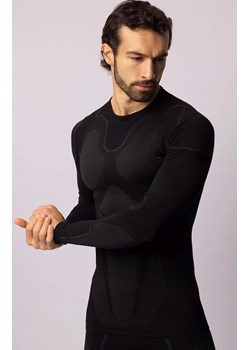Termoaktywna koszulka męska z długim rękawem czarno-szara Adrenaline, Kolor czarno-szary, Rozmiar L, Spaio ze sklepu Primodo w kategorii Bielizna termoaktywna męska - zdjęcie 168135579