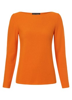 Franco Callegari Sweter damski Kobiety Bawełna pomarańczowy jednolity ze sklepu vangraaf w kategorii Swetry damskie - zdjęcie 168136907