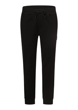 BOSS Męskie spodnie dresowe - Lamont 82 Mężczyźni czarny jednolity ze sklepu vangraaf w kategorii Spodnie męskie - zdjęcie 168136927