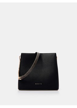 Mohito - Czarna torebka na ramię - czarny ze sklepu Mohito w kategorii Listonoszki - zdjęcie 168144865