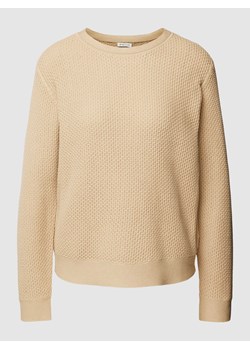 Sweter z dzianiny z fakturowanym wzorem ze sklepu Peek&Cloppenburg  w kategorii Swetry damskie - zdjęcie 168146825