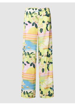 Spodnie materiałowe z nadrukiem na całej powierzchni model ‘Corina’ ze sklepu Peek&Cloppenburg  w kategorii Spodnie damskie - zdjęcie 168147056