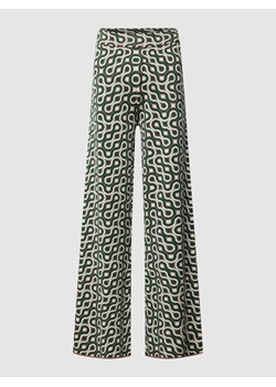 Spodnie z wzorem na całej powierzchni ze sklepu Peek&Cloppenburg  w kategorii Spodnie damskie - zdjęcie 168147088