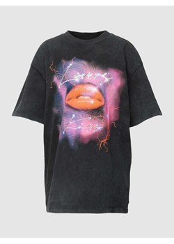 T-shirt typu oversized z nadrukiem z motywem ze sklepu Peek&Cloppenburg  w kategorii Bluzki damskie - zdjęcie 168147758