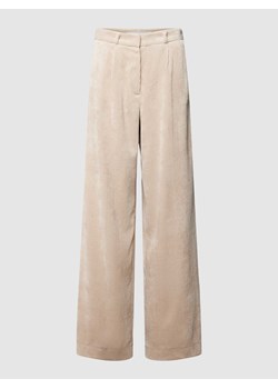 Spodnie sztruksowe z zaznaczonymi kieszeniami z tyłu ze sklepu Peek&Cloppenburg  w kategorii Spodnie damskie - zdjęcie 168147766