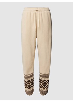 Spodnie ze wzorem ze sklepu Peek&Cloppenburg  w kategorii Spodnie damskie - zdjęcie 168147826
