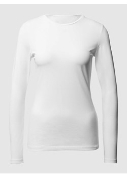 Bluzka z długim rękawem i okrągłym dekoltem ze sklepu Peek&Cloppenburg  w kategorii Bluzki damskie - zdjęcie 168148079