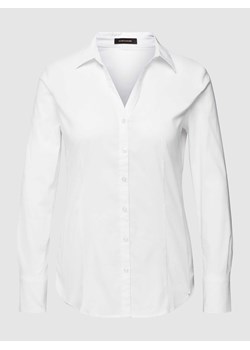 Bluzka koszulowa z wyhaftowanym logo ze sklepu Peek&Cloppenburg  w kategorii Koszule damskie - zdjęcie 168148159