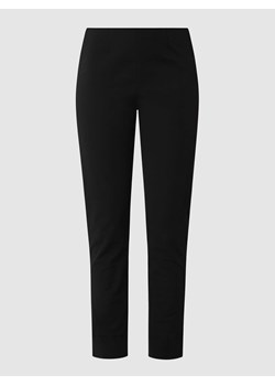 Spodnie materiałowe skrócone z dodatkiem streczu model ‘Sabrina’ ze sklepu Peek&Cloppenburg  w kategorii Spodnie damskie - zdjęcie 168148399