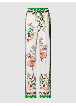 Spodnie z wzorem na całej powierzchni ze sklepu Peek&Cloppenburg  w kategorii Spodnie damskie - zdjęcie 168148476