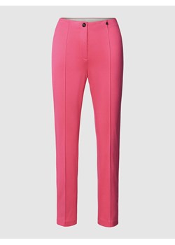 Spodnie materiałowe z przeszytym kantem ze sklepu Peek&Cloppenburg  w kategorii Spodnie damskie - zdjęcie 168148748