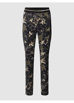 Spodnie o kroju slim fit z elastycznym pasem ze sklepu Peek&Cloppenburg  w kategorii Spodnie damskie - zdjęcie 168148767