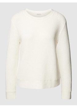 Sweter z dzianiny z fakturowanym wzorem ze sklepu Peek&Cloppenburg  w kategorii Swetry damskie - zdjęcie 168148855