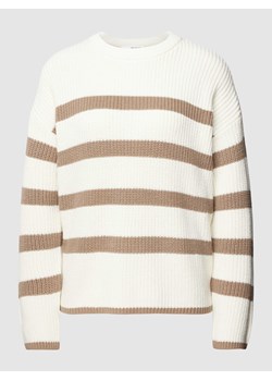Sweter z dzianiny ze wzorem w paski model ‘BLOOMIE’ ze sklepu Peek&Cloppenburg  w kategorii Swetry damskie - zdjęcie 168148885