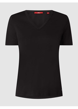 T-shirt z dekoltem w serek ze sklepu Peek&Cloppenburg  w kategorii Bluzki damskie - zdjęcie 168148887