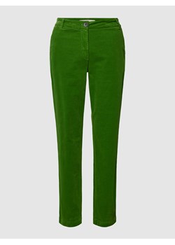 Spodnie w jednolitym kolorze ze sklepu Peek&Cloppenburg  w kategorii Spodnie damskie - zdjęcie 168149017