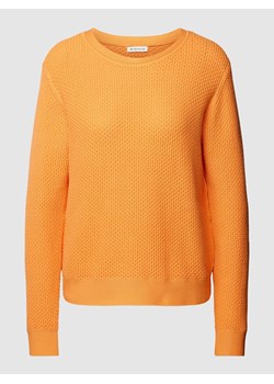 Sweter z dzianiny z fakturowanym wzorem ze sklepu Peek&Cloppenburg  w kategorii Swetry damskie - zdjęcie 168149209