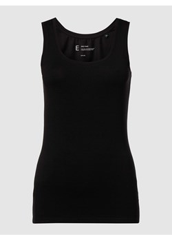 Top z mieszanki bawełny i elastanu ze sklepu Peek&Cloppenburg  w kategorii Bluzki damskie - zdjęcie 168149215