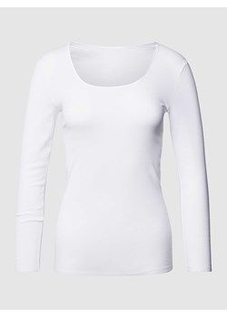 Bluzka z długim rękawem i okrągłym dekoltem model ‘LUXURY’ ze sklepu Peek&Cloppenburg  w kategorii Bluzki damskie - zdjęcie 168149245
