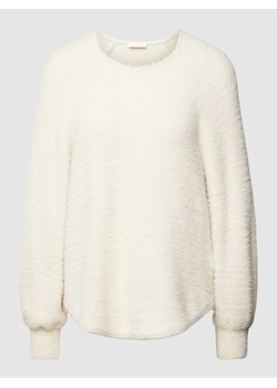 Sweter z dzianiny z okrągłym dekoltem ze sklepu Peek&Cloppenburg  w kategorii Swetry damskie - zdjęcie 168149379
