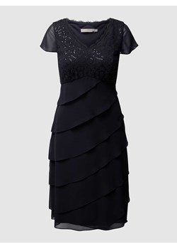 Sukienka koktajlowa z koronki i szyfonu ze sklepu Peek&Cloppenburg  w kategorii Sukienki - zdjęcie 168149487