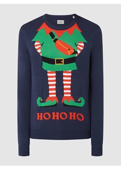 Sweter w świątecznym stylu ze sklepu Peek&Cloppenburg  w kategorii Swetry męskie - zdjęcie 168149677