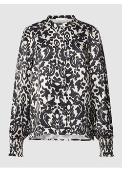 Bluzka z krytą listwą guzikową model ‘Kala’ ze sklepu Peek&Cloppenburg  w kategorii Bluzki damskie - zdjęcie 168149926