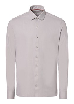 Finshley & Harding Koszula męska Mężczyźni Super Slim Fit Bawełna kitt jednolity ze sklepu vangraaf w kategorii Koszule męskie - zdjęcie 168153189
