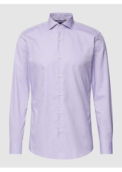 Koszula biznesowa o kroju slim fit z kołnierzykiem typu kent model ‘Hank’ ze sklepu Peek&Cloppenburg  w kategorii Koszule męskie - zdjęcie 168154825