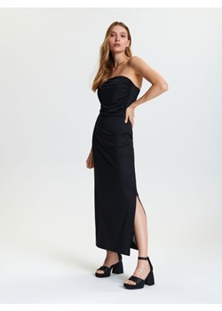 Sinsay - Sukienka midi - czarny ze sklepu Sinsay w kategorii Sukienki - zdjęcie 168157657