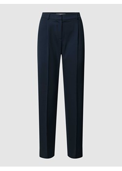 Spodnie z zakładkami w pasie i wpuszczanymi kieszeniami w stylu francuskim ze sklepu Peek&Cloppenburg  w kategorii Spodnie damskie - zdjęcie 168159217