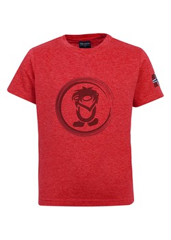 Trollkids Koszulka funckyjna &quot;Trollfjord&quot; w kolorze czerwonym ze sklepu Limango Polska w kategorii T-shirty chłopięce - zdjęcie 168160339