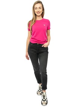 t-shirt damski guess w2yi44 j1314 g60v różowy ze sklepu Royal Shop w kategorii Bluzki damskie - zdjęcie 168165585
