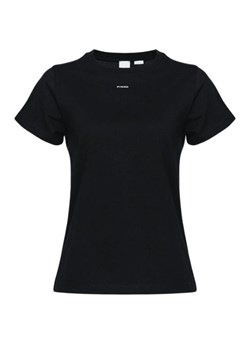 t-shirt damski pinko pden 100373 a1n8 z99 czarny ze sklepu Royal Shop w kategorii Bluzki damskie - zdjęcie 168165609
