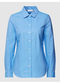 Bluzka koszulowa o kroju slim fit z kołnierzykiem typu kent ze sklepu Peek&Cloppenburg  w kategorii Koszule damskie - zdjęcie 168167208