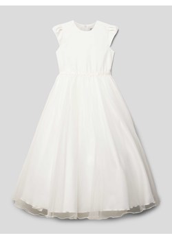 Sukienka o długości do kolan z półprzezroczystym obszyciem ze sklepu Peek&Cloppenburg  w kategorii Sukienki dziewczęce - zdjęcie 168167255