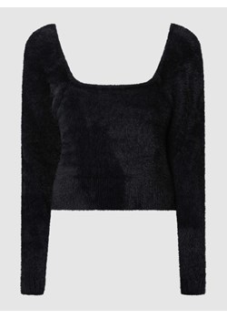 Sweter z prostokątnym dekoltem model ‘Piumo’ ze sklepu Peek&Cloppenburg  w kategorii Swetry damskie - zdjęcie 168167425
