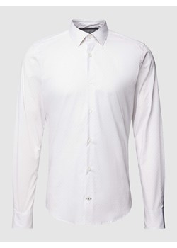 Koszula biznesowa o kroju slim fit z kołnierzykiem typu kent model ‘Pit’ ze sklepu Peek&Cloppenburg  w kategorii Koszule męskie - zdjęcie 168167629
