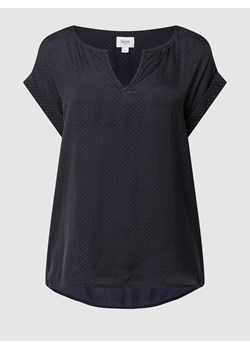 Bluzka z tkanym wzorem model ‘Briana’ ze sklepu Peek&Cloppenburg  w kategorii Bluzki damskie - zdjęcie 168167666