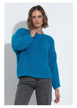 fobya Sweter w kolorze niebieskim ze sklepu Limango Polska w kategorii Swetry damskie - zdjęcie 168170557