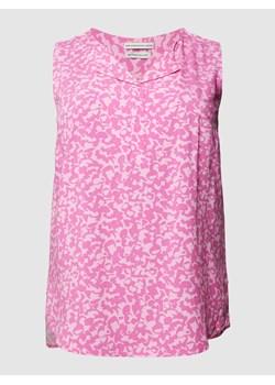 Top bluzkowy PLUS SIZE ze wzorem na całej powierzchni ze sklepu Peek&Cloppenburg  w kategorii Bluzki damskie - zdjęcie 168175476