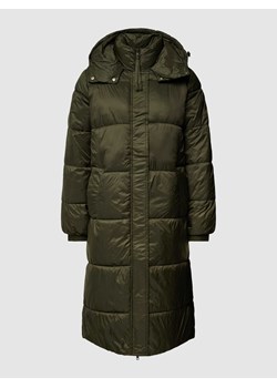 Płaszcz pikowany z kapturem model ‘Abela’ ze sklepu Peek&Cloppenburg  w kategorii Płaszcze damskie - zdjęcie 168175716