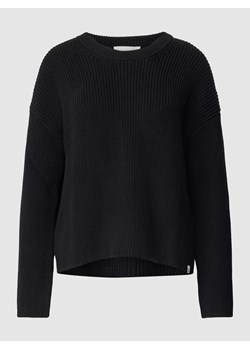 Sweter z dzianiny z okrągłym dekoltem model ‘NURIAA’ ze sklepu Peek&Cloppenburg  w kategorii Swetry damskie - zdjęcie 168175887